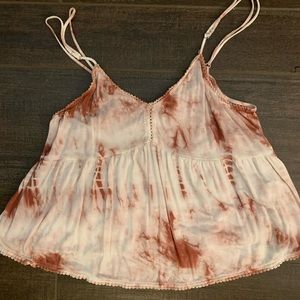 Forever 21 Tie Die tank top